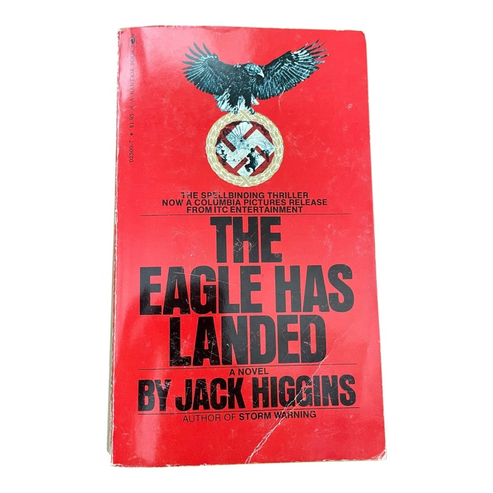 The Eagle Has Landed by Jack Higgins - Vintage 1976 Bantam Paperback Thriller